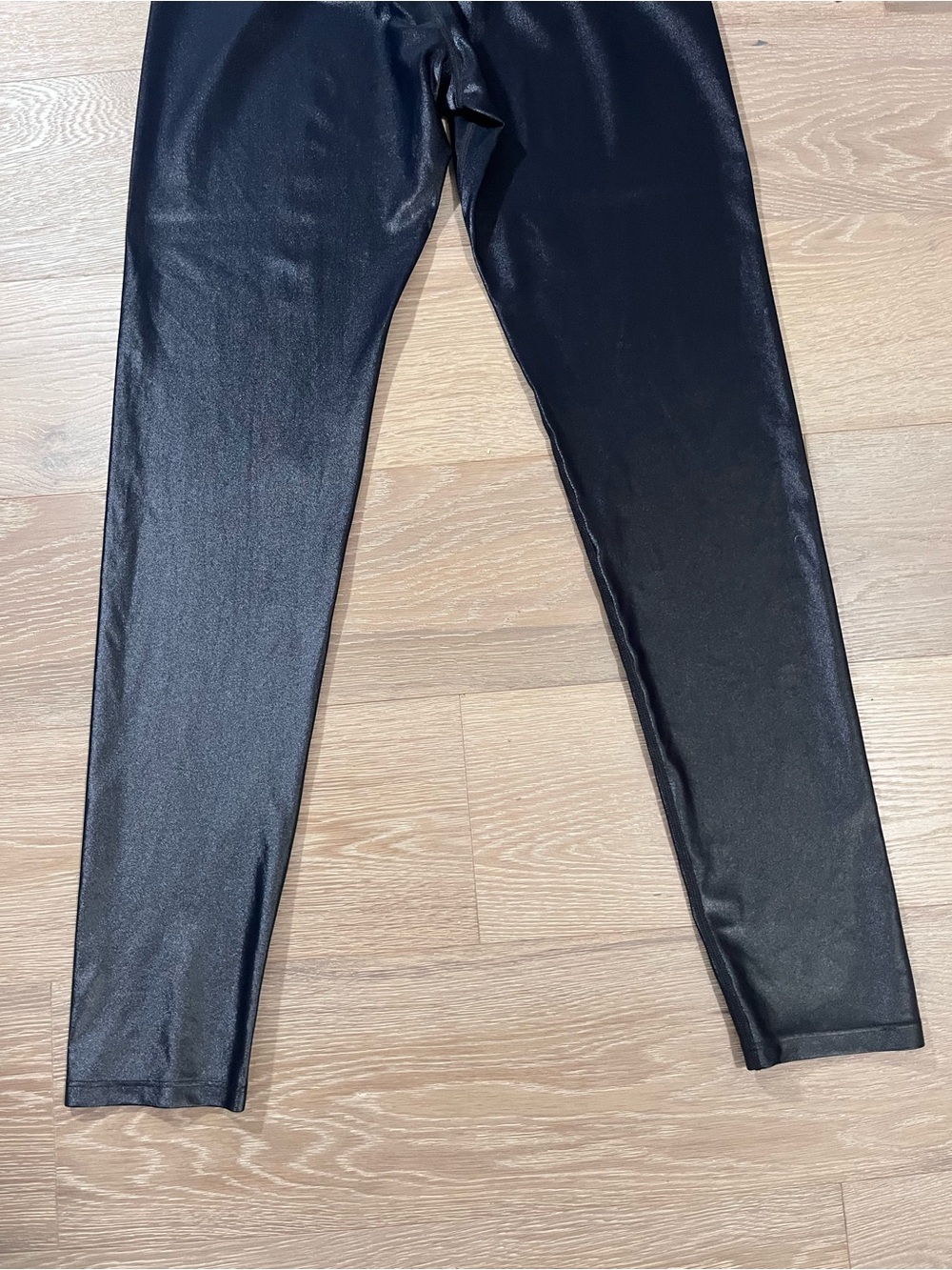 Carbon38 Takara Shine High Rise Leggings Shiny Black Large L - Picture 4 of 6